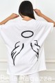T-shirt Angel White