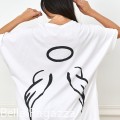 T-shirt Angel White