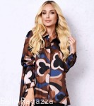 Satynowa koszula Liana