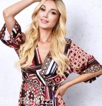 Satynowa sukienka Norri