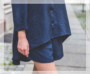 Szorty Calandula Navy Blue