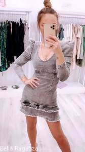 Sukienka Jeans Black