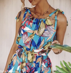 Letnia sukienka na ramiączka Kiki