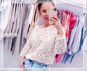 Koronkowy sweterek LAYLA