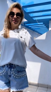 Bluzka z kwiatami Flower