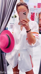 Ażurkowy komplet Santorini