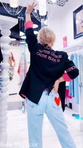 Jeansy z sercem HEART