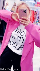 T-shirt biały SORRY