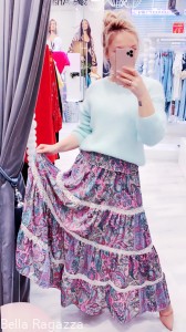 Spódnica jedwabna SARAH