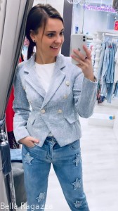 Marynarka ze złotymi guzikami BALMA