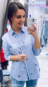 Koszula z haftami STAR