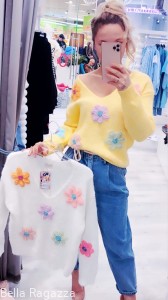 Sweter wiosenny DOUILLET