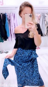 Bluzka Len Cztery Kolory