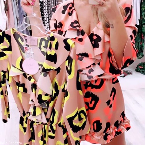 Kombinezon Dahlia Pink