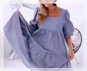 Sukienka Stripes Blue