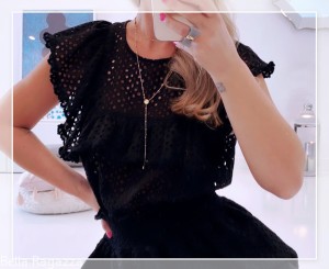 Bluzka Migle Black