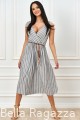 Sukienka Summer Stripes Gray