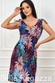 Sukienka Leaves Midi Pink