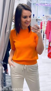 Sweter pudełkowy MAYO