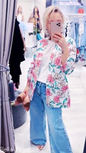 Jeansy dzwony BONI
