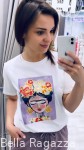 T-shirt z grafiką KAHLO Violet 