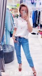 T-shirt z haftem LOVE