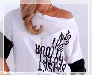 T-shirt Lace